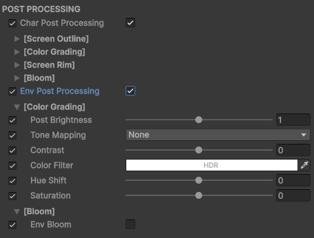EnvPPSettings